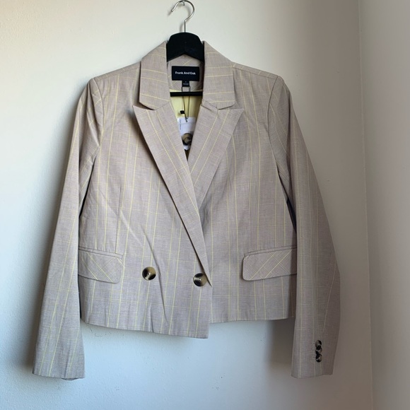 Frank And Oak Cropped Blazer - Picture 1 of 2